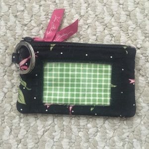 Vera Bradley New Hope Iconic Zip ID Coin Purse